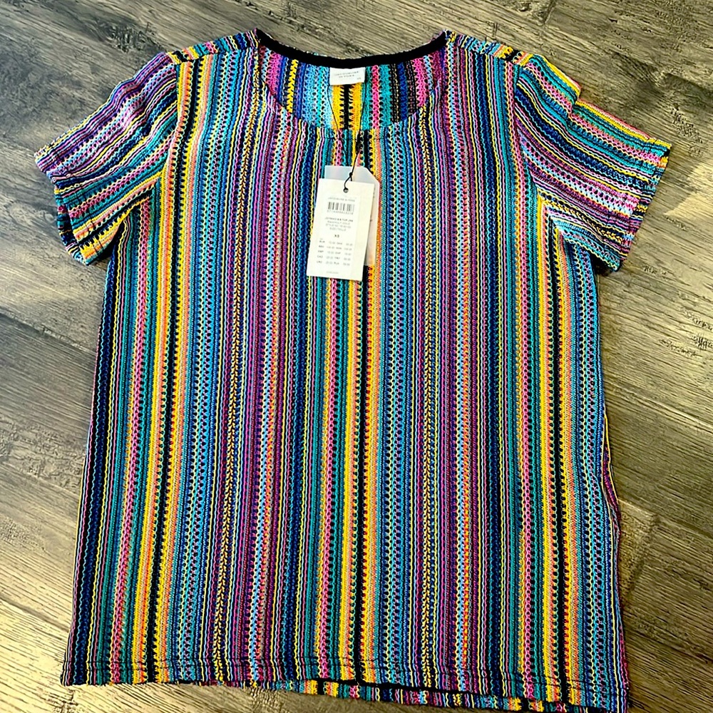 NWT Jacqueline de Young top, xs